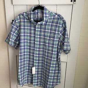 Brooks Brothers Large Cotton Short Sleeve